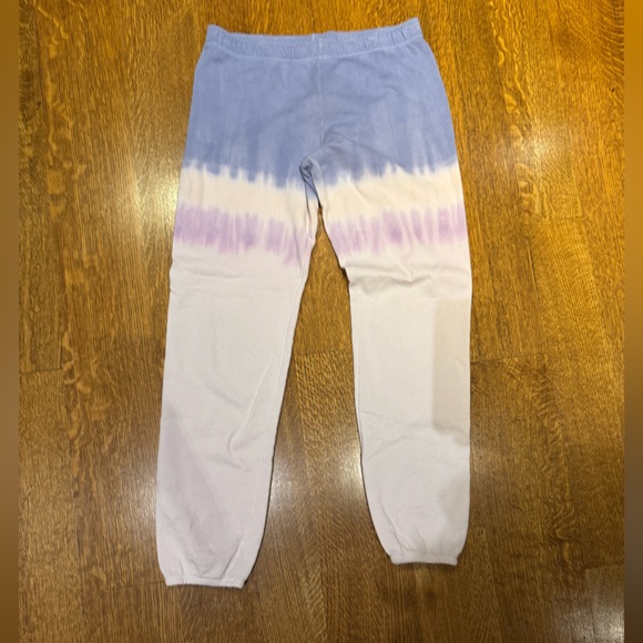 MONROW Terry Cloth Ombre Sweatpants - Size Small - Picture 2 of 6